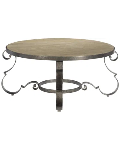 Bernhardt Interiors Villa Toscana Round Cocktail Table In Multi