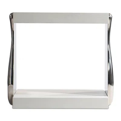 Bernhardt Interiors Yuma Side Table In White