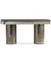 Bernhardt Jacopo Console Table In Brown