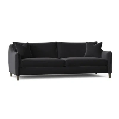 Bernhardt Joli Fabric Sofa In Portobello,akiko Graphite Performance 5534-011