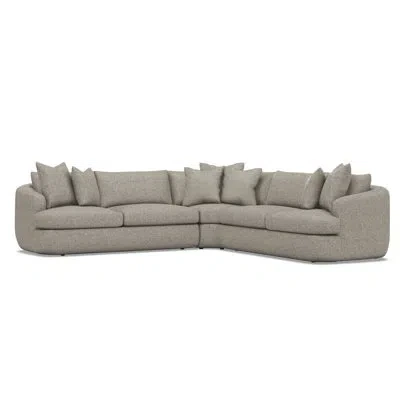 Bernhardt Jules Fabric 3 Pc Sectional In 1697-012