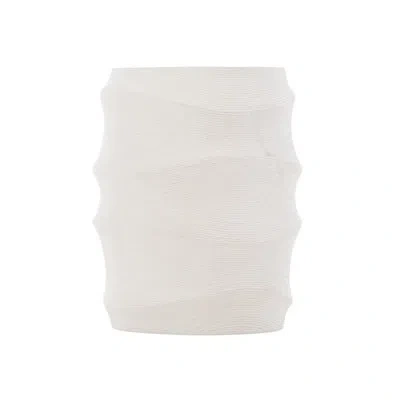 Bernhardt Kai Outdoor Side Table In White