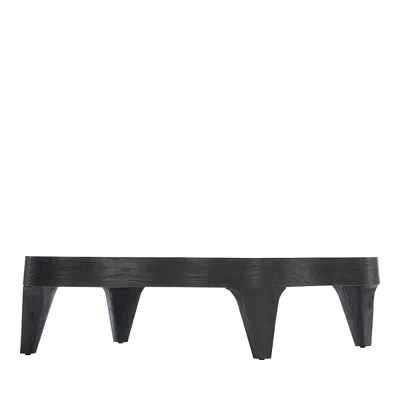 Bernhardt Katana Cocktail Table In Blackened Pine