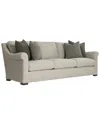 Bernhardt Keirnan Fabric Sofa In Gray