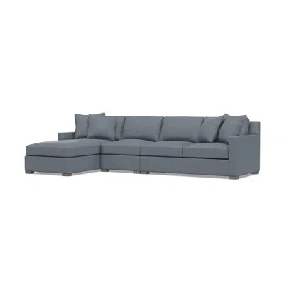 Bernhardt Kelsey Fabric 3 Pc Sectional In 1697-034