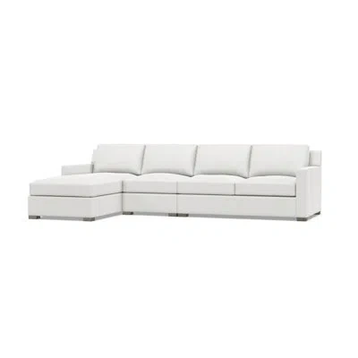 Bernhardt Kelsey Sectional In Marled Grey 1032-021