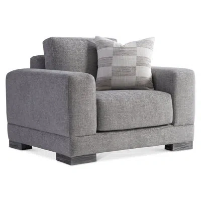 Bernhardt Lars Cal117 Compliant 46.25'' Wide Club Chair In Gray