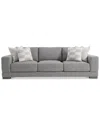 Bernhardt Lars Fabric Sofa In Gray