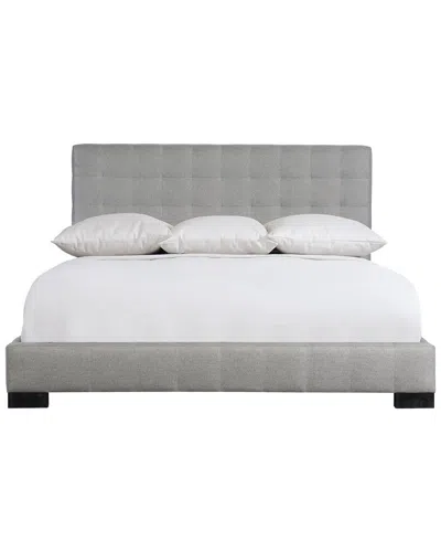 Bernhardt Lasalle Upholstered Panel Bed In Brown