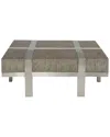 Bernhardt Leigh Cocktail Table In Gray