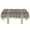 Bernhardt Leigh Coffee Table In Rustic Gray