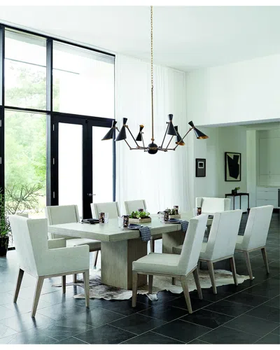 BERNHARDT BERNHARDT LINEA 9PC DINING SET