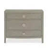 Bernhardt Linea Bachelor's Chest In Cerused Greige Finish