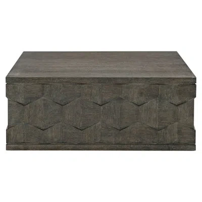 Bernhardt Linea Block Coffee Table In Brown