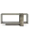 Bernhardt Linea Console Table In Cerused Greige