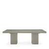 Bernhardt Linea Rectangular Dining Table In Greige