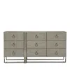 Bernhardt Linea 9-drawer Dresser In Greige