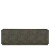Bernhardt Linea Entertainment Console In Cerused Charcoal