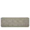 Bernhardt Linea Entertainment Console In Cerused Greige