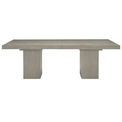 Bernhardt Linea Extendable Dining Table In Gray