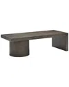 Bernhardt Linea Rectangular Cocktail Table In Gray