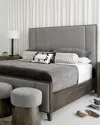 Bernhardt Linea Vertical Panel King Bed