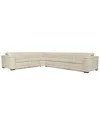 Bernhardt Lioni Power Motion Left Arm Loveseat In Neutral