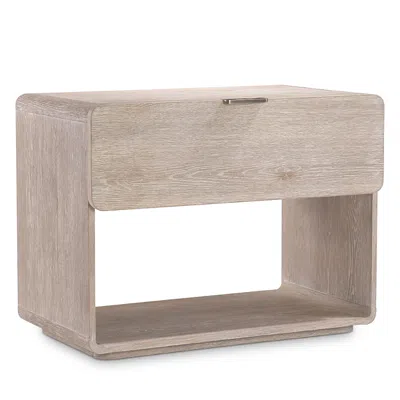 Bernhardt Loft Antibes One Drawer Nightstand In Gray