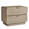 Bernhardt Loft Antibes Two Drawer Nightstand In Oak