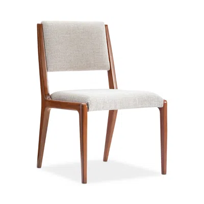 Bernhardt Loft Brasea Side Chair In White