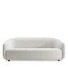 Bernhardt Loft Devon Fabric Sofa In White/cream
