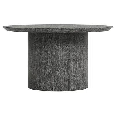 Bernhardt Loft Menton Round Dining Table In Gray