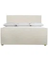 Bernhardt Loft Sawyer Upholstered Queen Bed In White