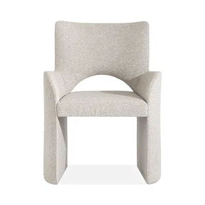 Bernhardt Loggia Arm Chair In White