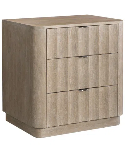 Bernhardt Loggia Nightstand In Brown