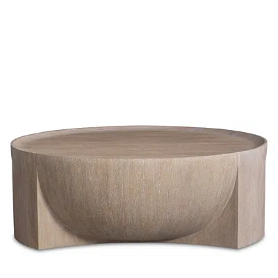 Bernhardt Loggia Round Cocktail Table In Neutral