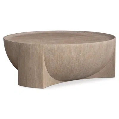 Bernhardt Loggia Round Cocktail Table In Brown