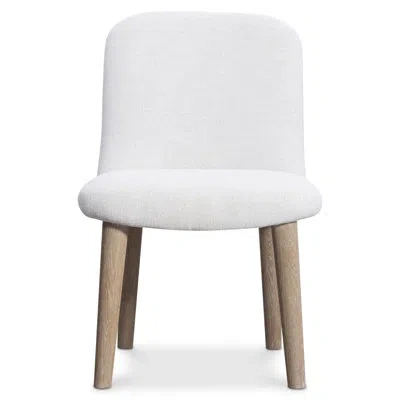 Bernhardt Loggia Side Chair In Brown Wood