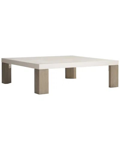Bernhardt Lorenzo Large Cocktail Table In White