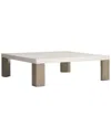 Bernhardt Lorenzo Large Cocktail Table In Grey