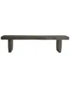 Bernhardt Luca Bench In Gray