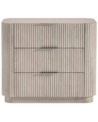 Bernhardt Lucerne 34in 3-drawer Nightstand In Brown