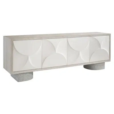Bernhardt Lunula 86" Wide Credenza In Flaxen