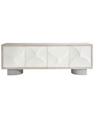 Bernhardt Lunula Entertainment Credenza In White
