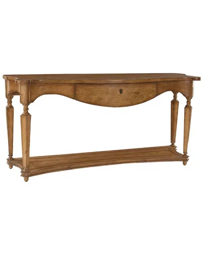 Bernhardt Luxor Console Table In Brown