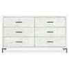 Bernhardt Macauley Dresser In Brushed White