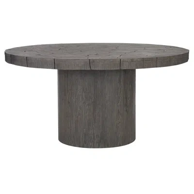 Bernhardt Madura Teak Dining Table In Smoked Truffle
