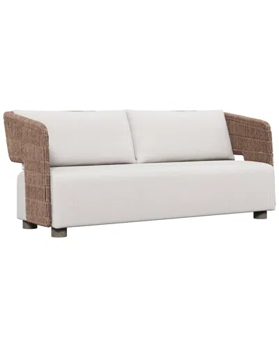 Bernhardt Maldives Outdoor Sofa In White