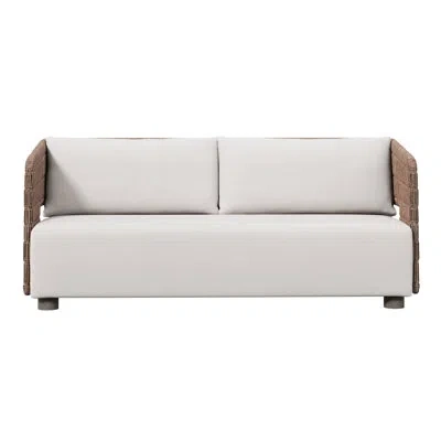 Bernhardt Maldives Outdoor Sofa In White
