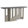 Bernhardt Malko Console Table In Gray